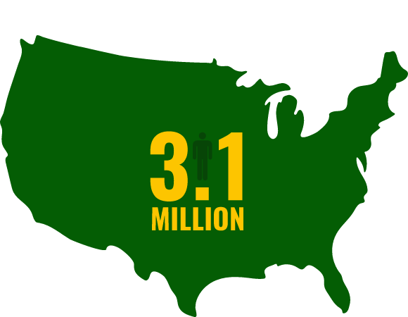 There Are an Estimated 3.1 Million Men Living With PCA In The U.S. 